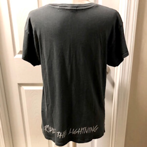 “Like New” Daydreamer Metallica Ride the Lighting T-Shirt - Picture 2 of 4